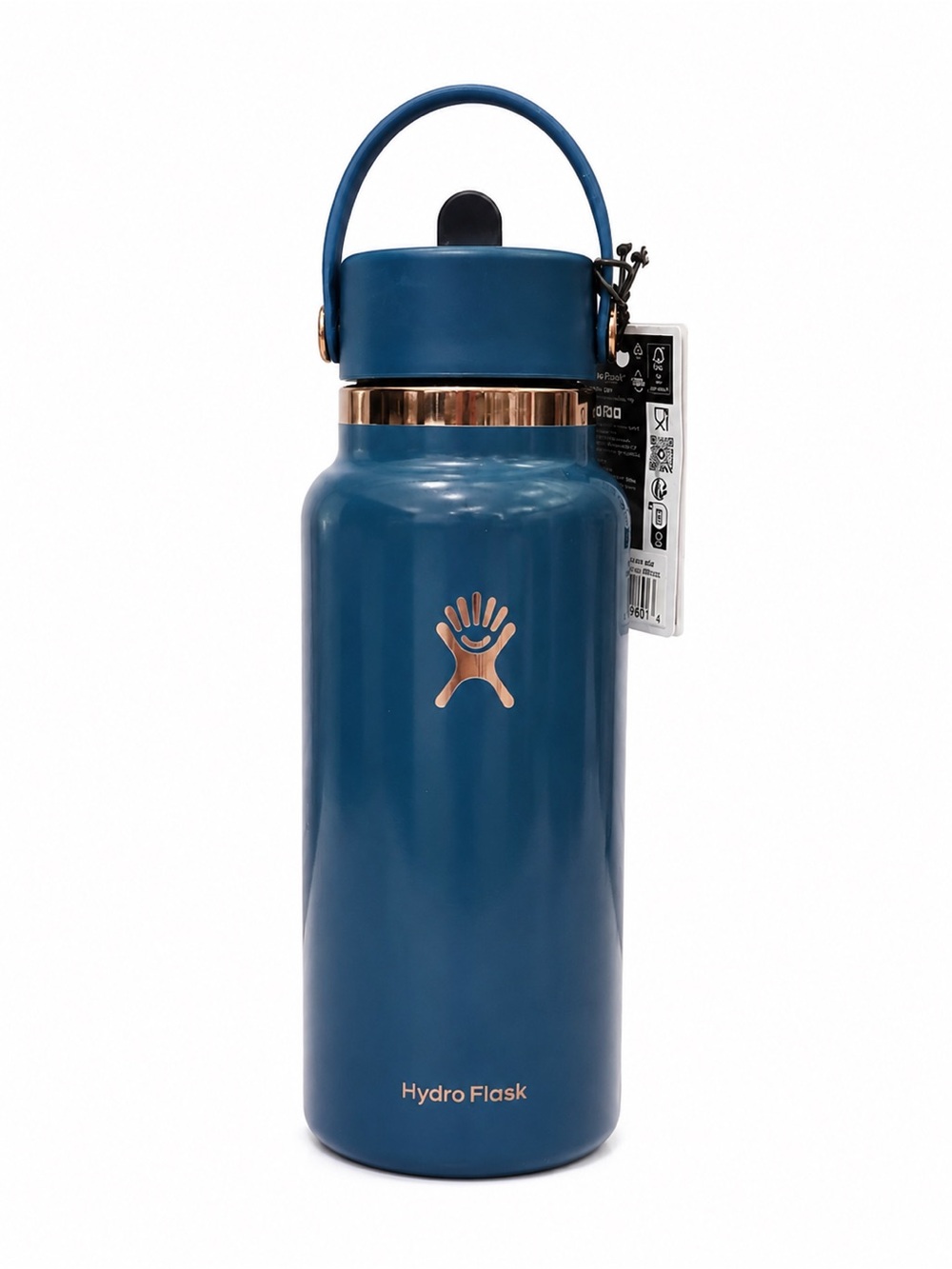 NWT Rare Hydro Flask Sea Rose Gold Limited Edition 32 oz Water Bottle Teal